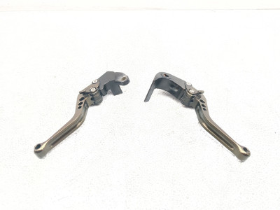 04 05 Suzuki GSXR 600 750 Aftermarket Levers Clutch and Front Brake Set