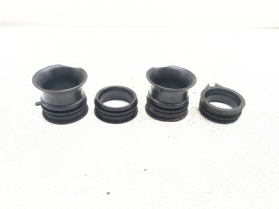 04 05 Suzuki GSXR 600 Air Intake Boot Clamps With Air Velocity Stacks Set