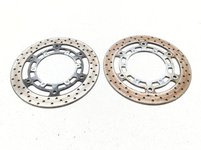 06-14 Yamaha Stratoliner Roadliner XV1900 Front Disc Brake Rotors Set