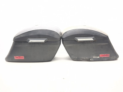 06-14 Yamaha Stratoliner Roadliner XV1900 Viking Left Right Saddlebag Luggage