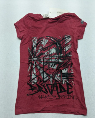 BRIGADE Women's Pink SS Shirt Size XS BWS SHIRTPINKXS