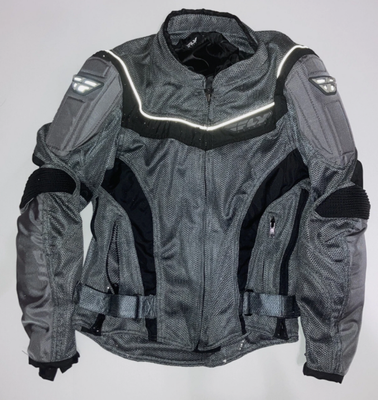 Fly Racing 8th Men's Street Jacket Small Grey 477-4023S
