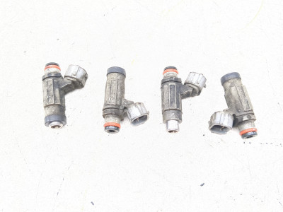 06 07 Suzuki GSXR 600 750 Gas Fuel Injectors Set GRAY