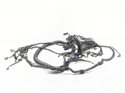 08-17 Harley Davidson Dyna Fat Bob FXDF Main Wiring Wire Harness Loom