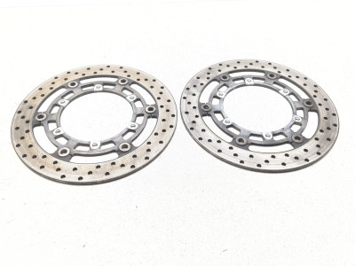 06 07 Yamaha Stratoliner Roadliner XV1900 A Front Disc Brake Rotors Set