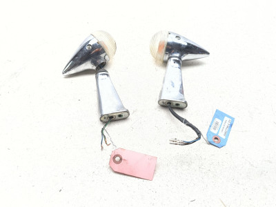 06 07 Yamaha Stratoliner Roadliner XV1900 A Front Turn Signal Flasher Light Set