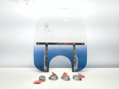 04-08 Honda VTX1800R VTX 1800 MEMPHIS SHADES Windshield Wind Screen W/Brackets