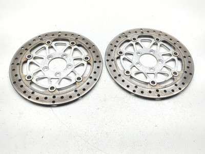 04-06 Kawasaki Z750 YUTAKA Front Disc Brake Rotors Set - Sun Coast