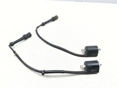 97-09 Yamaha Royal Star Tour Deluxe XVZ1300LT Ignition Coil Plugs Packs Set