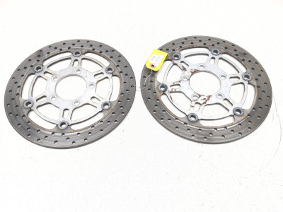 08 09 Suzuki C109R VLR1800 Front Disc Brake Rotor Set