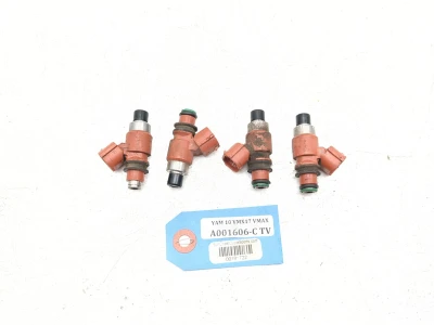 09-20 Yamaha Vmax 1700 VMX17 Fuel Injector Set 2S3-13761-00-00