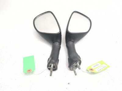 PLAY GIRL ミラーステー 98 99 Kawasaki Ninja ZX6R ZX600G Left & Right Rearview Mirrors