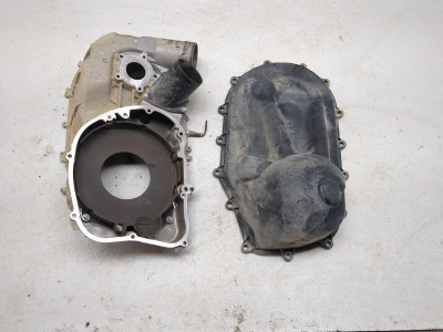 17-25 Kawasaki Mule Pro DXT KAF1000 Inner Outer Clutch Cover Set C