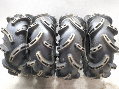 ゴリラ Gorilla Silverback Mud ATV/UTV Tire Set Of 4 30X9-14 Tire - Sun