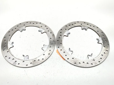 06-08 Harley Night Rod VRSCD Left & Right Front Brake Rotor Disc 44553-06A