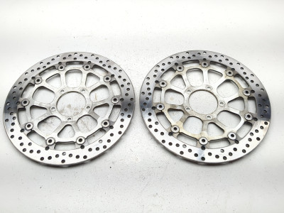 03-06 Ducati 749 999 Left & Right Front Brake Rotor Disc 49240751A