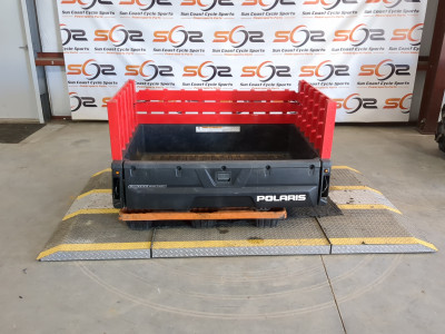 10-14 Polaris Ranger 800 XP Rear Cargo Box with Side Rack Cargo