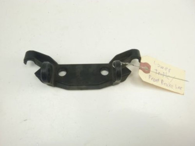 08 Aprilia Shiver 750 Lower Triple Front Brake Line Hose Guide TRSH DV