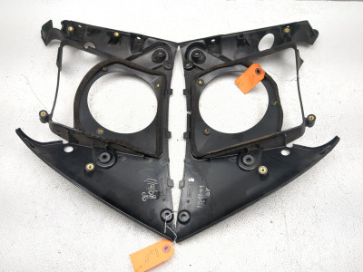 08 09 Buell 1125R Left Right Radiator Fan Cover Panels Set M00401AMD