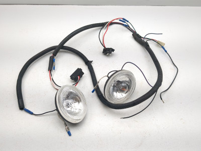 00-11 Polaris Gem Car Cart e2 e4 e6 e825 Front Left & Right Headlights & Harness
