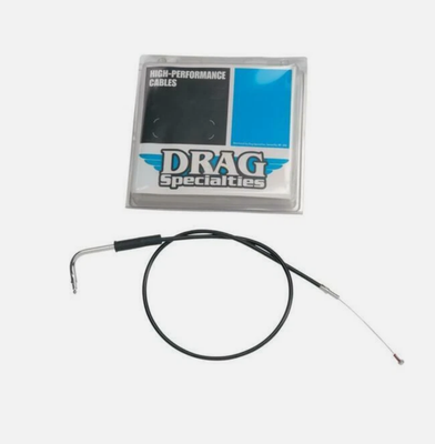 Drag Specialties DS-223579 Black Vinyl Throttle Cable Harley FLHT
