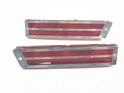 ホンダ GL1500等 パトライト 回転灯 電飾 ランプ ステーマウント ポリス 88-00 Honda GL1500A Goldwing Rear Left Right Side Marker Light Set