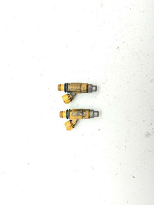 02-09 Yamaha Road Star Warrior XV1700 Gas Fuel Injectors Yellow