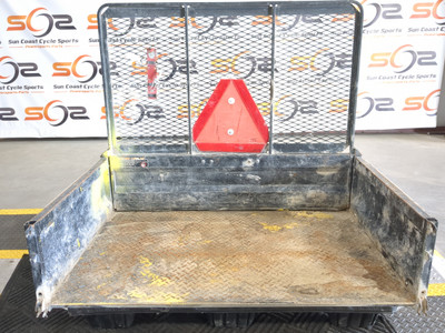 09-23 Kawasaki Mule 4000 KAF620M Rear Trunk Cargo Bed Box Assembly
