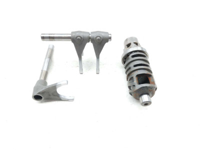 20-25 Kawasaki W800 EJ800 Transmission Shift Shifter Forks and Drum