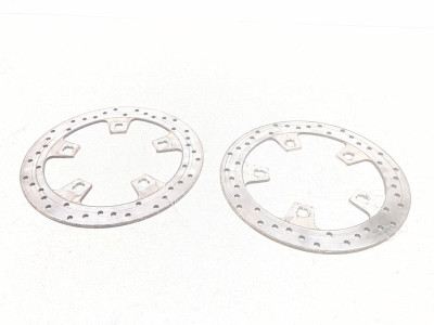 08-13 Harley Davidson FLTRU Road Glide Ultra Front Disc Brake Rotor Set Pair
