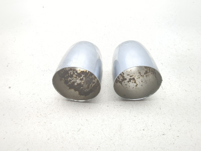 00-07 Harley-Davidson Softail Deuce FXSTD Fork End Cover Cap Set