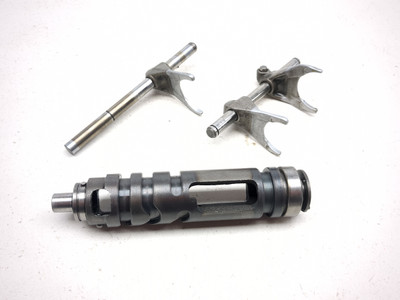 77-83 Yamaha XS750 Transmission Shift Shifter Forks and Drum