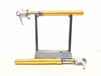 07-11 Ducati 848 1098 1198 Ohlins Left & Right Front Forks Leg Tubes STRAIGHT