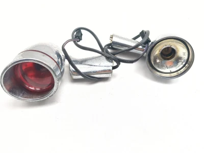 06-14 Harley FXDC Dyna Super Glide Custom Rear Turn Signal Indicator Lights