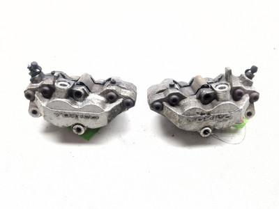 04-10 Kawasaki Vulcan 2000 VN2000 Front Left Right Brake Calipers Set 43041-0028