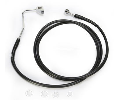DRAG SPECIALTIES 19-22 Harley FLHT FRNT ABS Ext. Brake Line Kit 4" 1741-3996