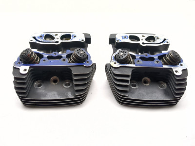 00-06 Harley Davidson Fat Boy FLSTF Front Rear Cylinder Head Jug