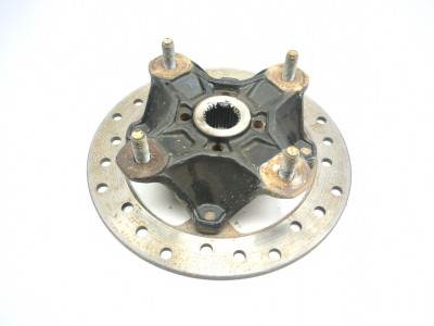 23-25 Can Am Outlander DPS 500 Front Right Wheel Hub & Brake Rotor Rim Disc