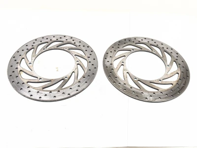 01-07 Aprilia Caponord ETV 1000 Front Left Right Brake Rotors Disc Set AP8113806
