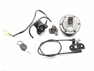 01-07 Aprilia Caponord ETV 1000 Ignition Seat Helmet Lock with Key Set