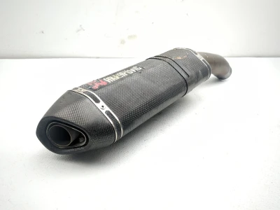 08-10 Kawasaki Ninja ZX1000 ZX10R AKRAPOVIC Exhaust Muffler Silencer Can Slip On