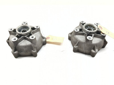 06-11 Piaggio MP3 250 Front Left Right Wheel Hub Rim Set