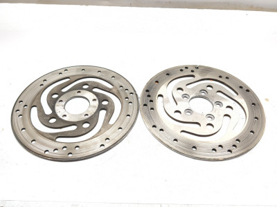 07-17 Harley Davidson Softail Deluxe FLSTN Brake Rotor Disc Set 44156-00
