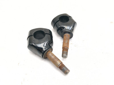 09-17 Yamaha Bolt XVS 950 CU Left Right Handlebar Risers Set - Sun