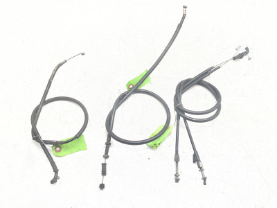 C 08-12 Kawasaki EX250 Ninja 250 Front Throttle Clutch Choke Cable