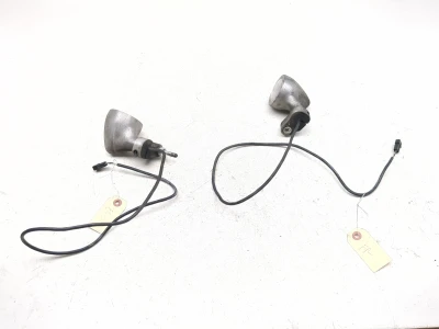 04-09 BMW R1200GS Front Left Right Auxiliary Fog Lights Set 63177706433