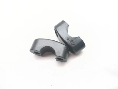 03-24 Ural Gear Up Front Left & Right Top Triple Handlebar Riser Clamps