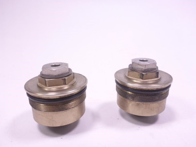 07 Kawasaki Z1000 Front Fork Top Upper Caps