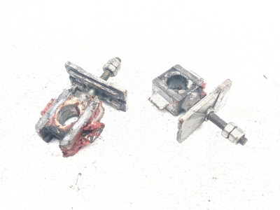 86 87 Honda VFR 700 F Interceptor Rear Wheel Axle Adjusters