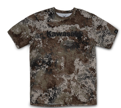 Kawasaki Men's Casual Apparel Truetimber Strata T-Shirt Brown 2XL